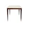 Persis Dining Table 1.5m in White with 4 Tricia Dining Chairs in Espresso - 5