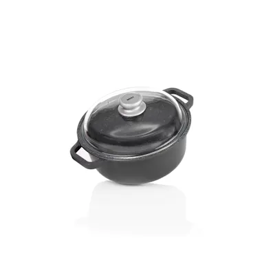 Risoli Casserole Premium Induction W/Lid Granito Hardstone (2 Sizes) *Free Kitchen Tools Set*