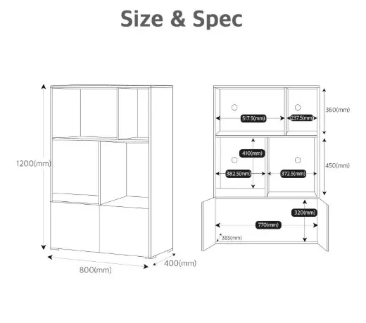(As-is) Serene Kitchen Cabinet 0.8m - 1 - 14