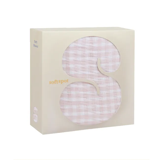 Soft Spot Soft Crib Sheet - Rosewater - 1