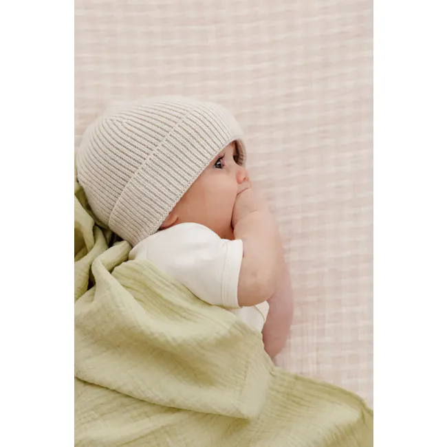 Soft Spot Soft Crib Sheet - Rosewater - 4