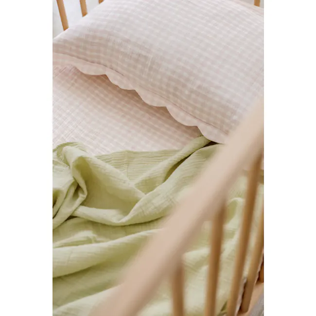 Soft Spot Soft Crib Sheet - Rosewater - 2