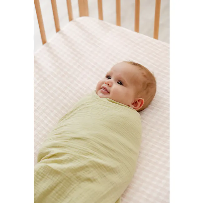 Soft Spot Soft Crib Sheet - Rosewater - 3