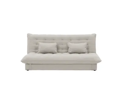 Tessa 3 Seater Storage Sofa Bed - Beige (Eco Clean Fabric)