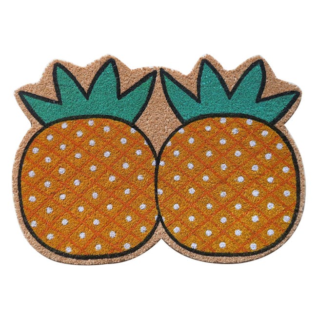 Pineapples Coir Door Mat - 0