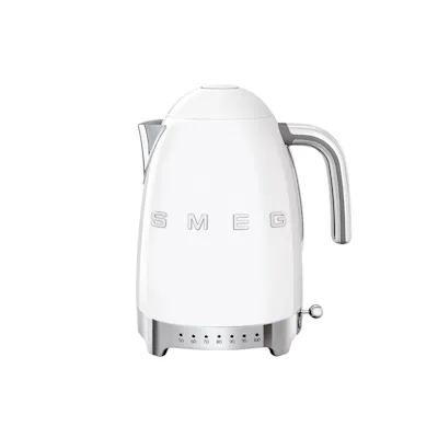 Smeg 1.7L Variable Temperature Kettle - White