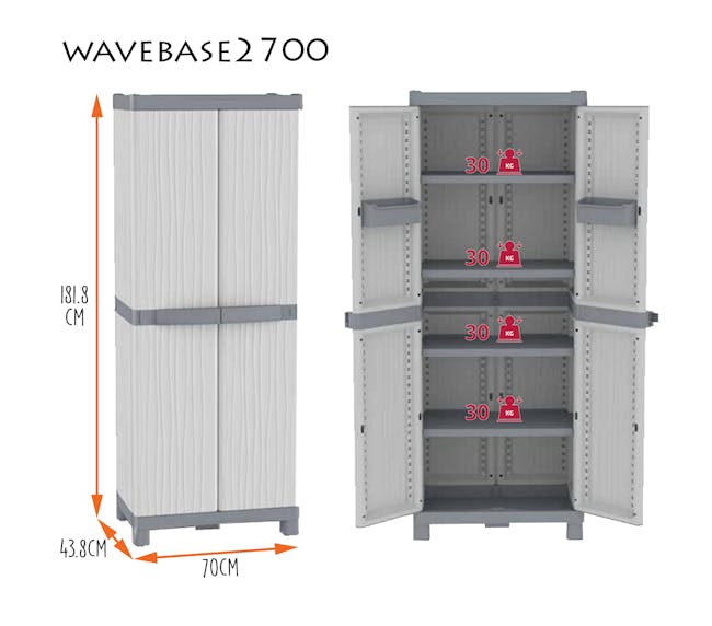 Terry WaveBase2700 Storage Cabinet - 6