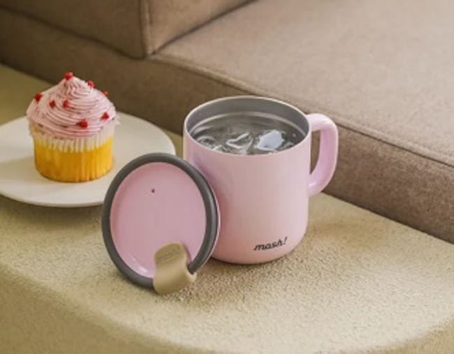 Mosh Latte Mug Cup 430ml - White - 5