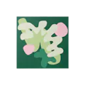 Besen Stretched Canvas 60 x 60cm - Green