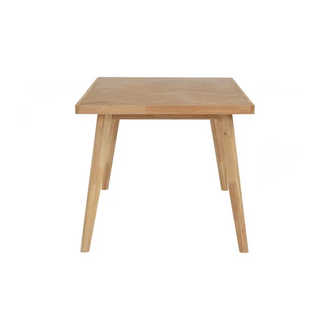 Lowell Dining Table 1.8m - 10 - Light wood dining table, minimalist design, simple structure, rectangular top, natural
