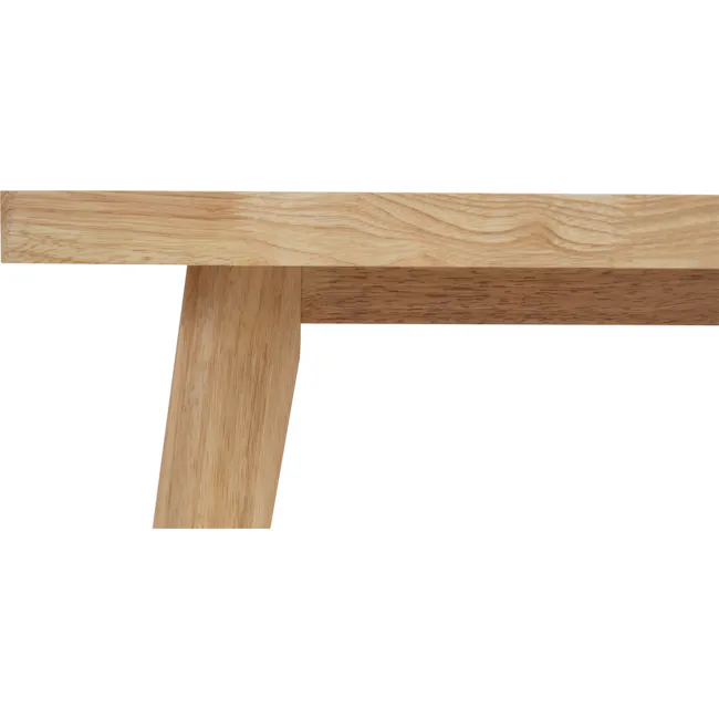Lowell Dining Table 1.8m - 11 - Light wood table, natural wood grain, minimalist design, wooden legs, simple structure