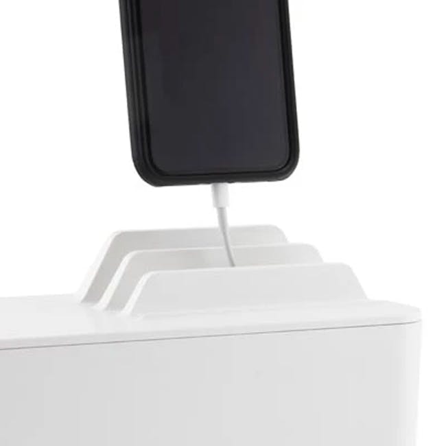 Bluelounge Cablebox Mini Station - White - 2