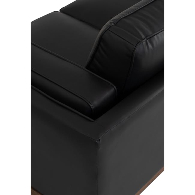Carter 3 Seater Sofa - Espresso (Faux Leather) - 10