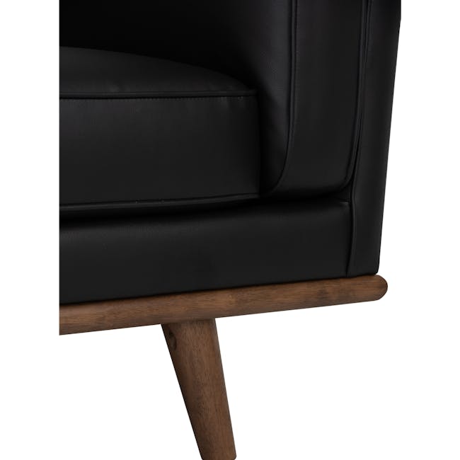 Carter 3 Seater Sofa - Espresso (Faux Leather) - 3