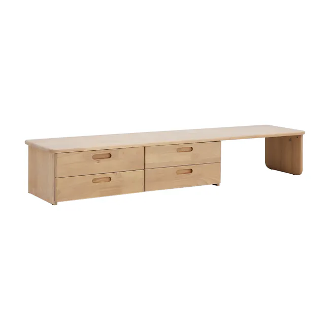 Ryokan Japandi Low TV Console 2m - 5