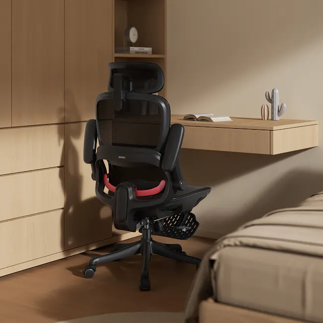 Sihoo B100 Pro Ergonomic Chair - White/Grey - 21
