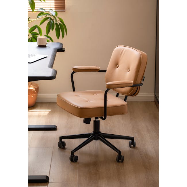 Brooke Mid Back Office Chair - Bronze (Pet Friendly) - 8