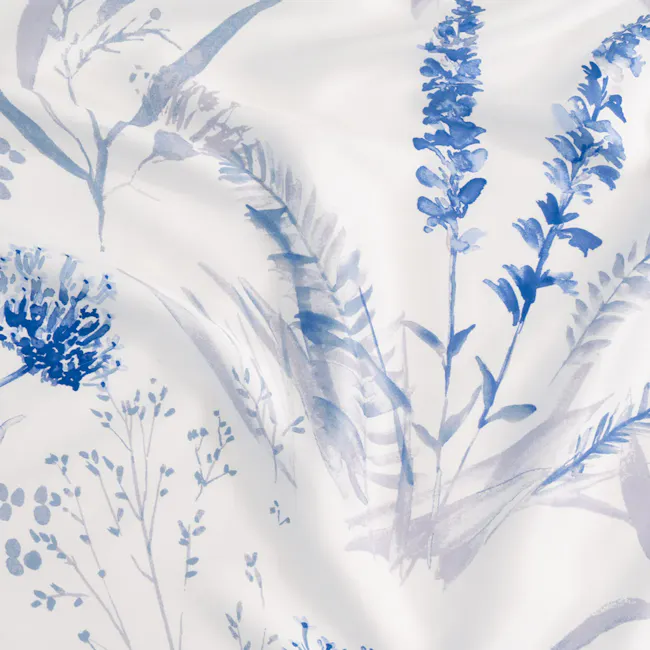 Robinsons Cool Bamboo Printed Fitted Sheet Set - Misty Bloom (4 Sizes) - 2