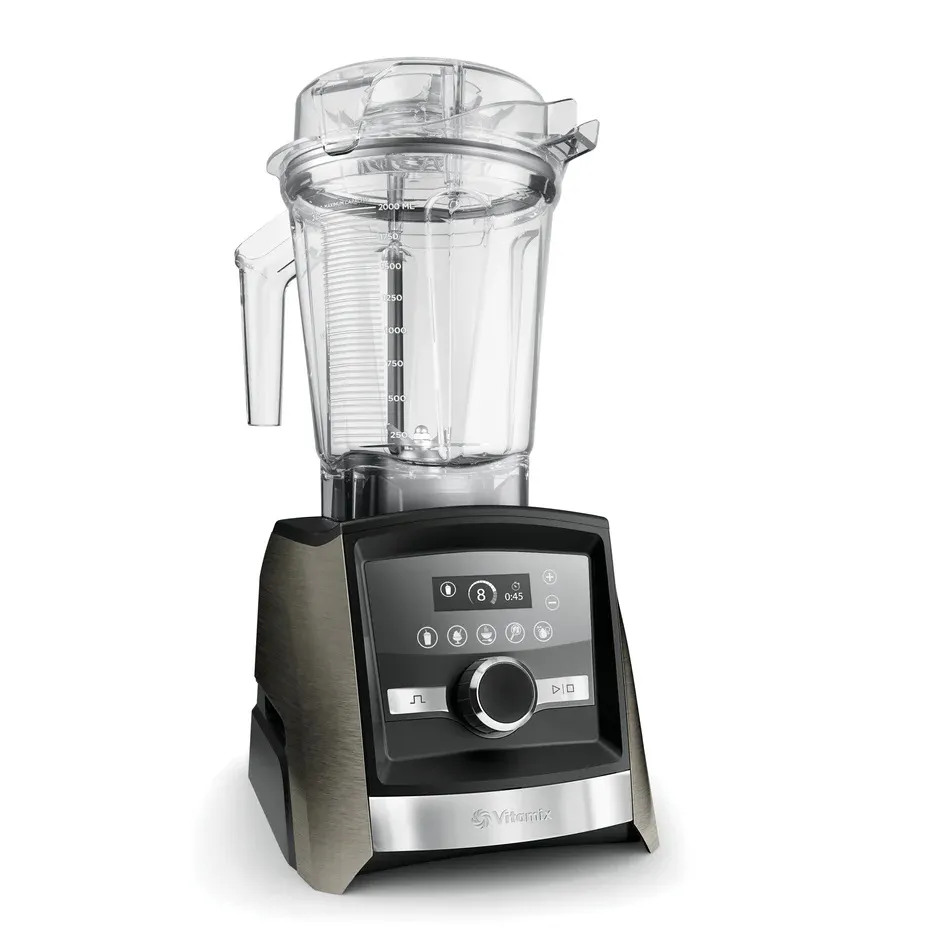 Vitamix Ascent Series Blender A3500I - Black - 9 - Blender with digital interface, stainless steel base, clear glass