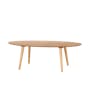 Carsyn Oval Coffee Table - Natural - 0