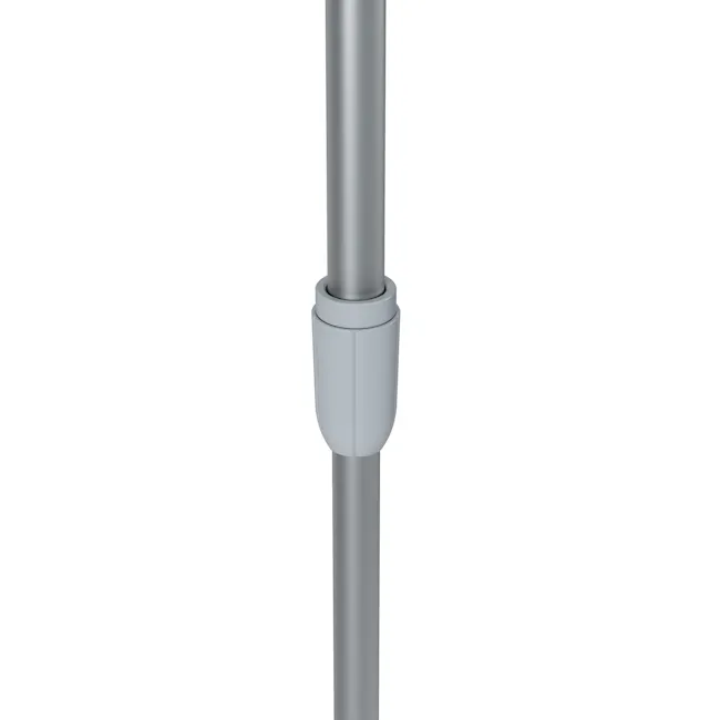 Anywhere Curtain Rod - Nickel - 11 - Grey pipe fitting, pipe clamp, pipe coupling, pipe connection, pipe joint, pipe elbow
