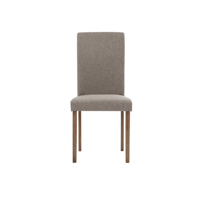 Dahlia Dining Chair - Cocoa, Tan (Fabric) - 1