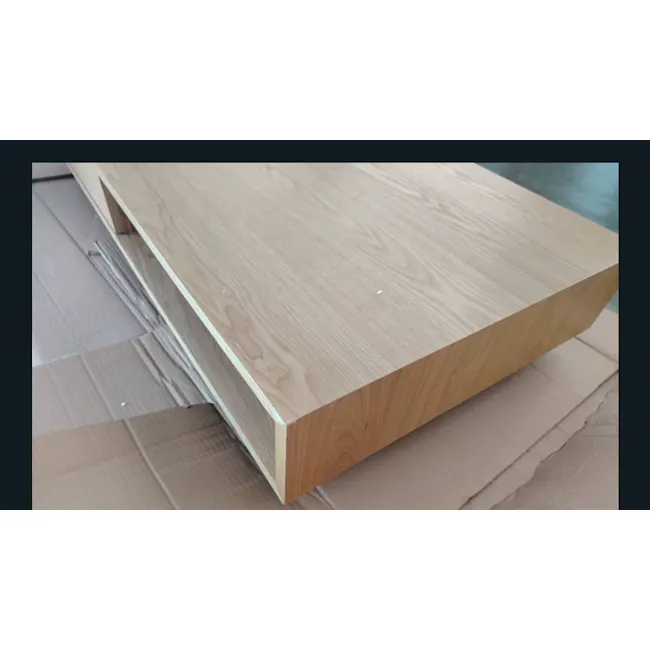 (As-is) Malton Single Drawer Coffee Table - Oak - 1 - 7