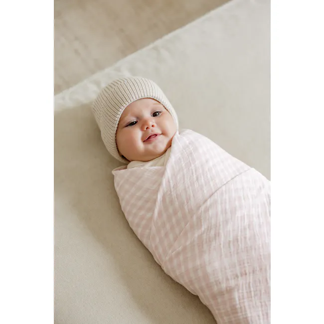Soft Spot Soft Swaddle/Towel - Rosewater - 5