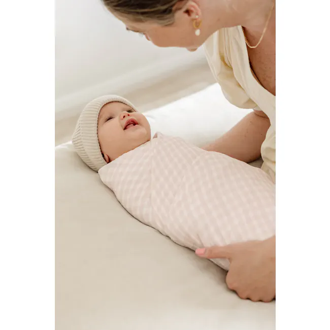 Soft Spot Soft Swaddle/Towel - Rosewater - 4