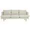 Duster 3 Seater Sofa - Almond (Fabric) - 0