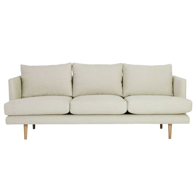 Duster 3 Seater Sofa - Almond (Fabric) - 0