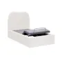 Lyra Super Single Adjustable Bed - White Boucle - 7