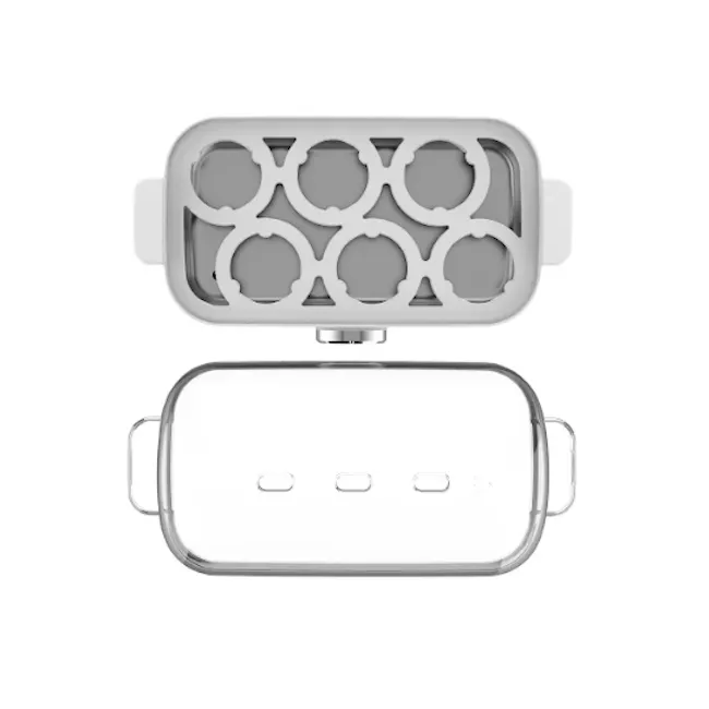 Odette Multifunction Automatic Soft and Hard Egg Boiler - 5 - Sleek and modern silicone silicone grill with multiple