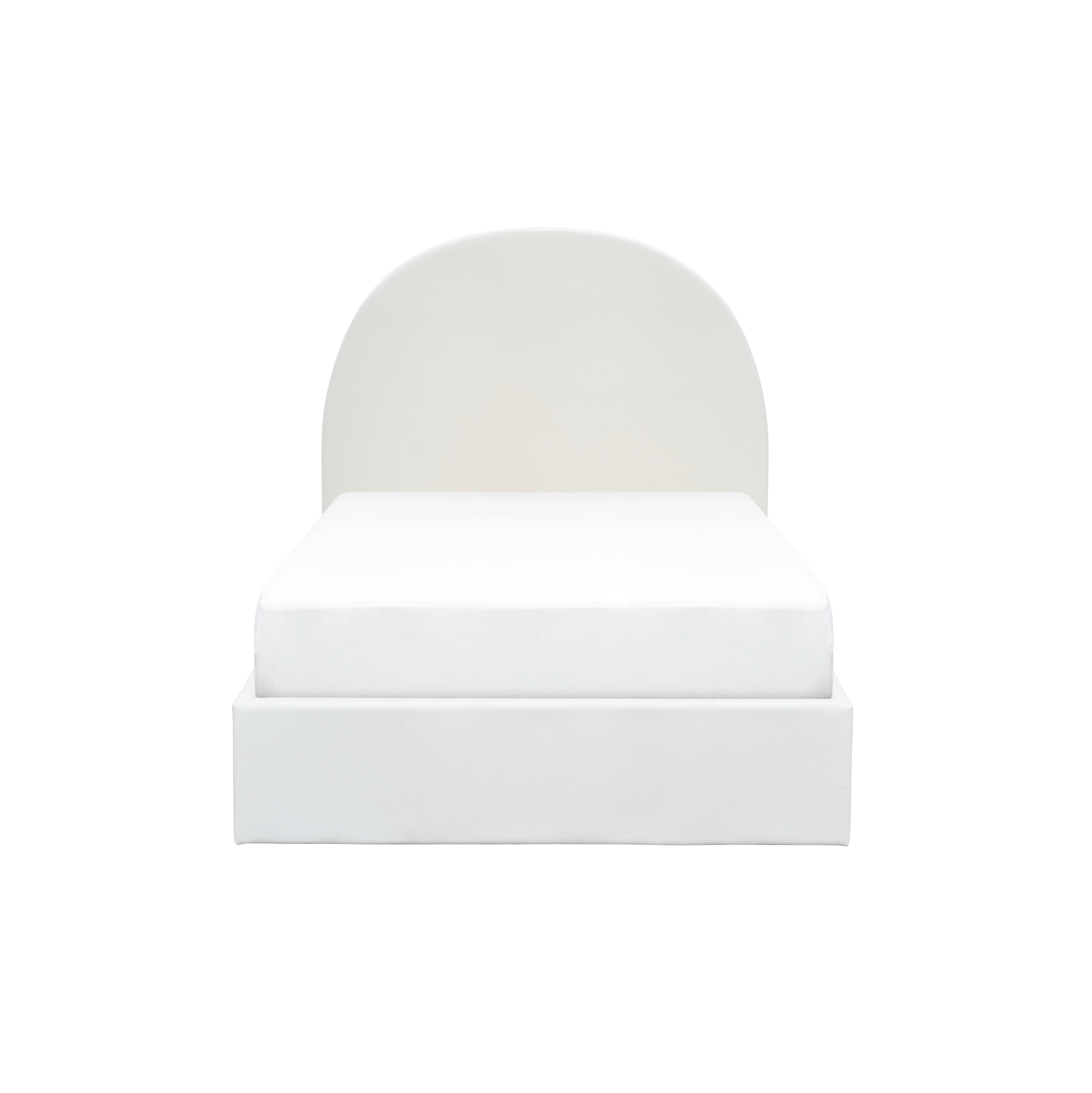 Aspen Single Storage Bed - Ivory (Pet Friendly)