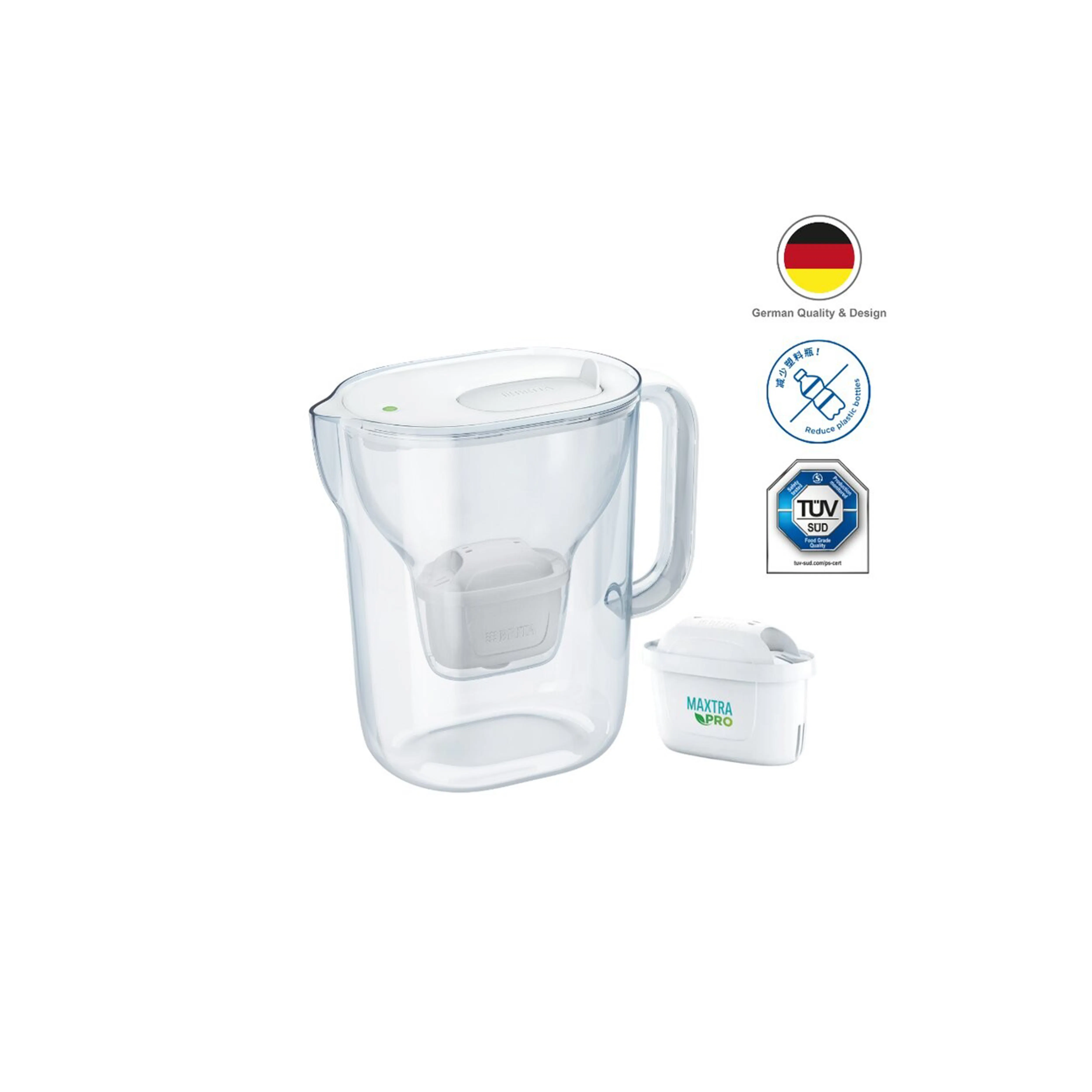 BRITA STYLE ESSENTIAL Water Filter Jug 3.6L - White