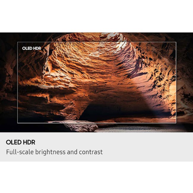 55” OLED S85F 4K Samsung Vision AI Smart TV (2025) - 4