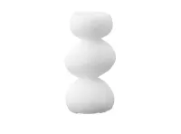 Stack Sculptural Concrete Side Table - Ivory