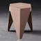 Dion Hexagon Stackable Stool - Taupe - 1