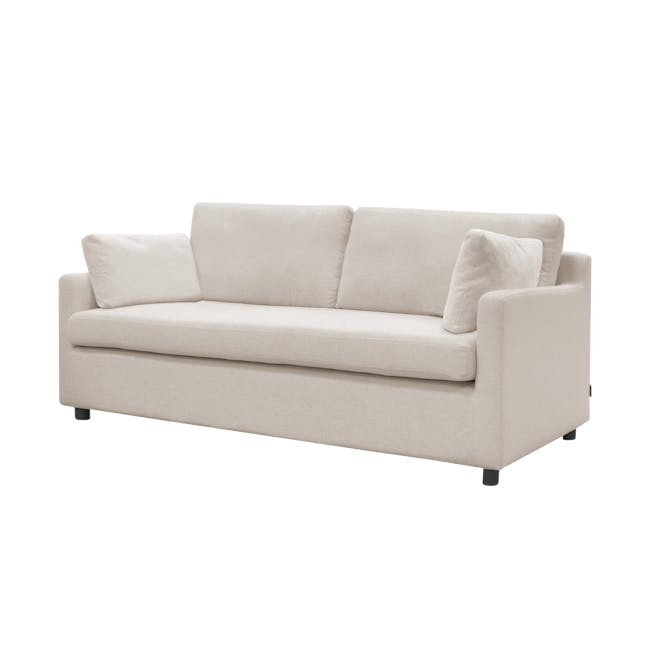 Chelsea 3 Seater Sofa - Latte (Fully Removable Covers) - 2