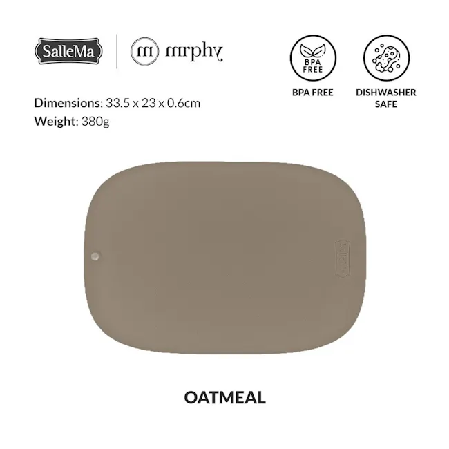 SalleMa Macaron TPU Cutting Board (Oatmeal) - 4