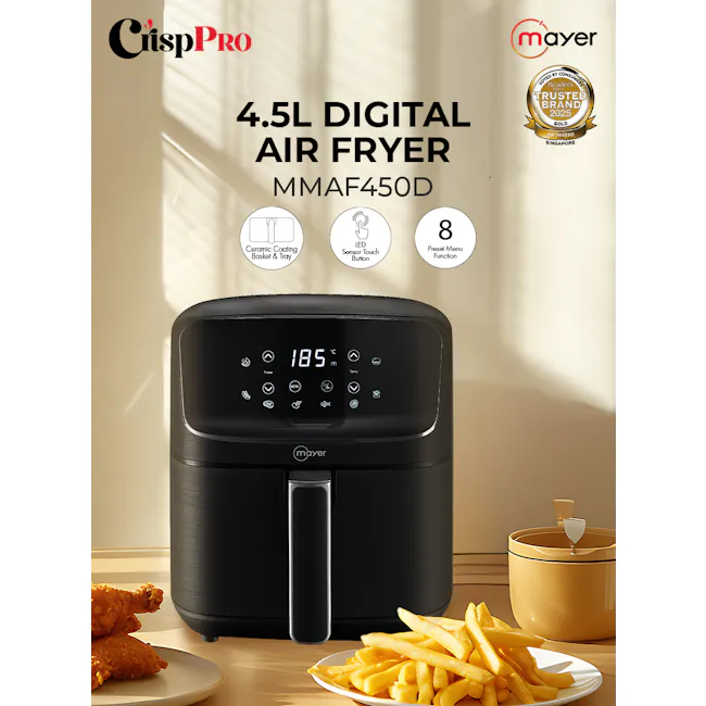 Mayer 4.5L Digital Air Fryer MMAF450D - 2