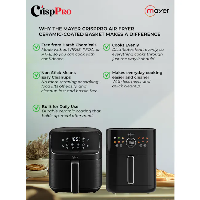 Mayer 4.5L Digital Air Fryer MMAF450D - 8