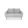 Hana 2 Seater Sofa - Light Grey - 0