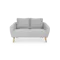 Hana 2 Seater Sofa - Light Grey
