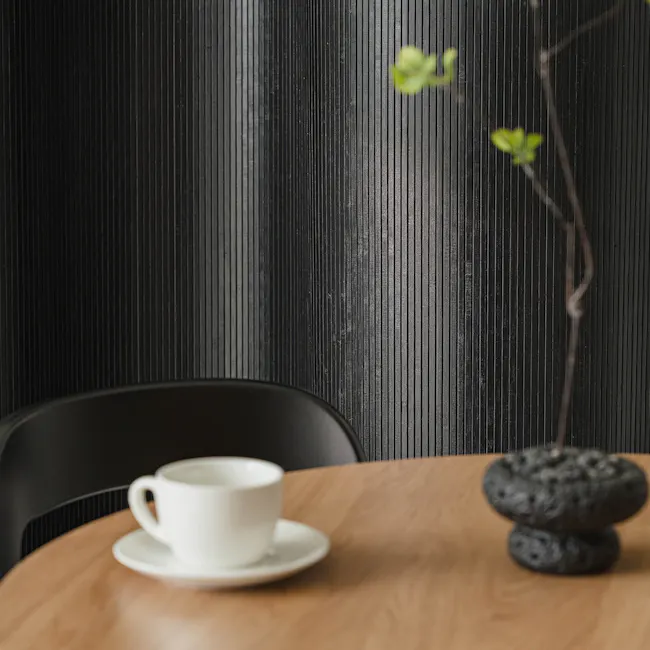 Rollie Room Divider - Black - 5