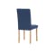 Dahlia Dining Chair - Natural, Navy (Fabric) - 3