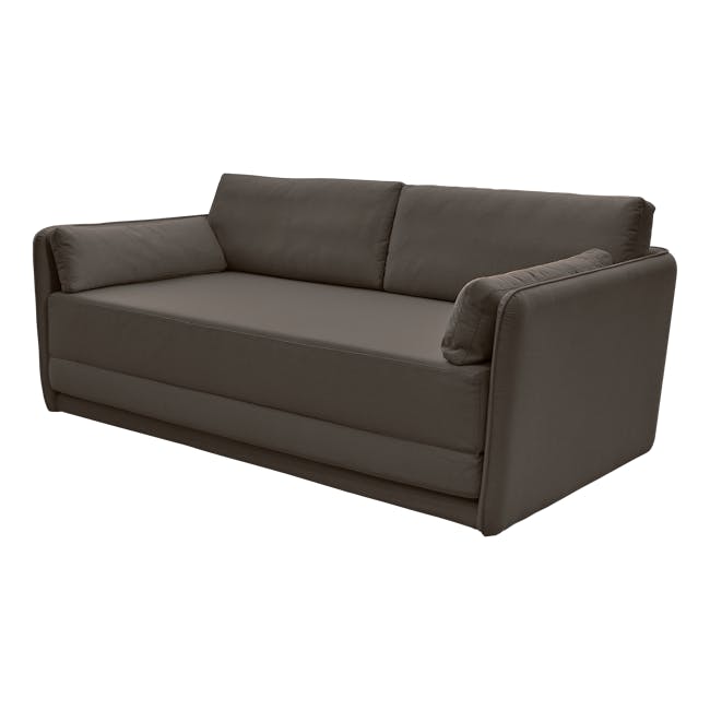 Greta 3 Seater Sofa Bed - Brown - 2