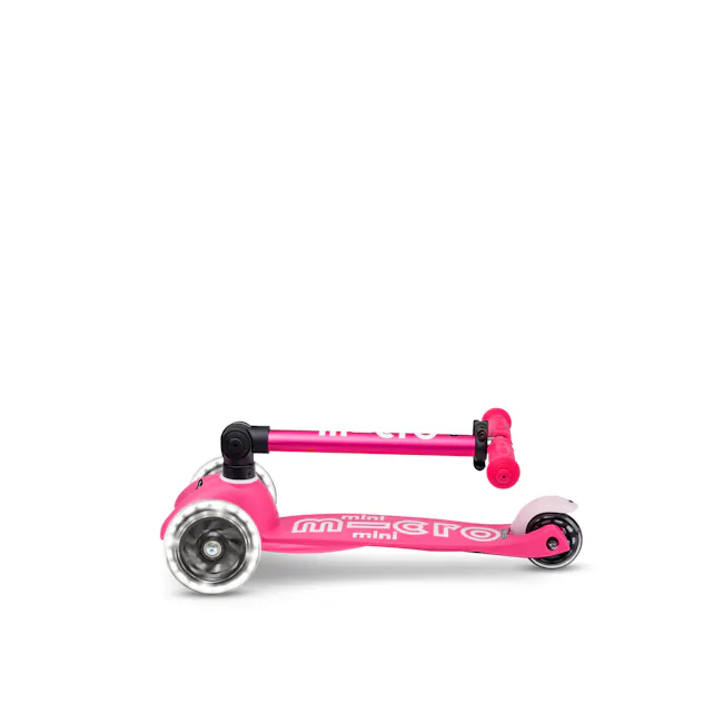 Micro Mini Deluxe Foldable LED Scooter - Pink (Age 1-5) - 2