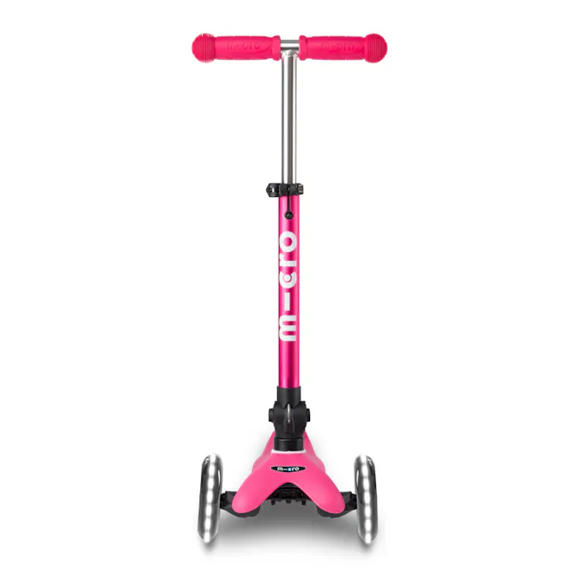 Micro Mini Deluxe Foldable LED Scooter - Pink (Age 1-5) - 4