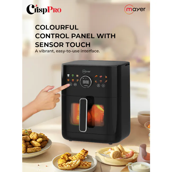Mayer 6L Double Heating Air Fryer with Mist MMAF606D - 6
